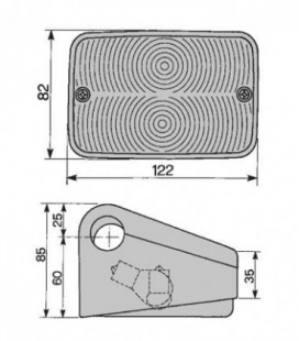 FEU AVANT GAUCHE ADAPTABLE FIAT 5146292