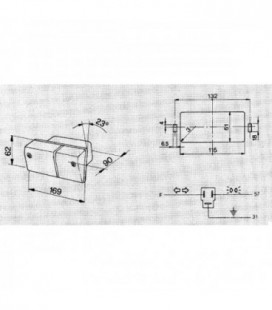 FEUX AVANT GAUCHE ADAPTABLE FIAT 4997264 4999858 5124109 5124114 9958318 5112259