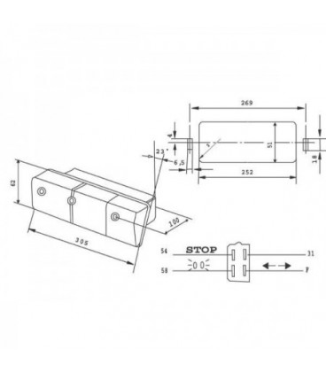 FEU ARRIERE GAUCHE ADAPTABLE FIAT 4997266 5124115