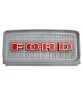 GRILLE SUPERIEURE DE CALANDRE AVEC LOGO ADAPTABLE TRACTEURS FORD 81823928 C9NN8A163AG