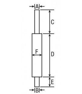 SILENCIEUX D'ECHAPPEMENT ADAPTABLE FORD DEXTA ET DAVID BROWN 81717576 81859447 957E5230B 957E5230D K905166 K917634