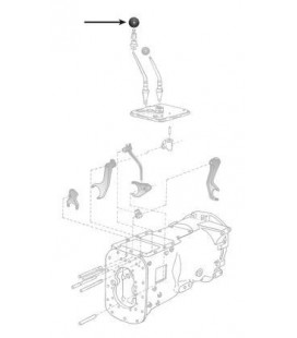 BOULE DE LEVIER DE VITESSES FEMELLE 5/16" ADAPTABLE FORD 7W7213B 81804882 957E7213A C5NN7213A