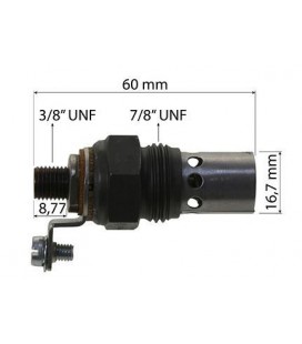 BOUGIE DE PRECHAUFFAGE A FLAMME 7/8 ADAPTABLE PERKINS LANDINI ET MASSEY FERGUSON 2666103 3053535 3583543M2 3637651M1 893501M1