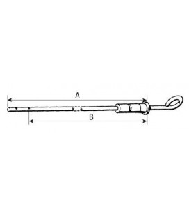 JAUGE A HUILE MOTEUR ADAPTABLE PERKINS MASSEY FERGUSON ET LANDINI 31786412 3641857M1 731117M91