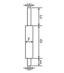 SILENCIEUX D'ECHAPPEMENT VERTICAL ADAPTABLE PERKINS ET MASSEY FERGUSON 1683796M3 894291M2 894291M91