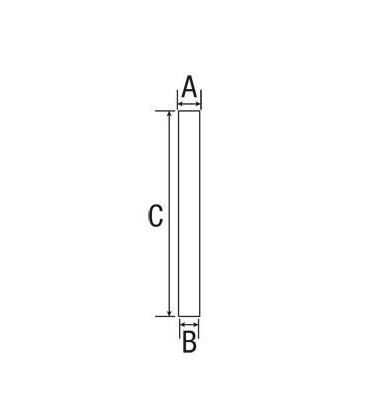 TUBE DE SORTIE DE SILENCIEUX D'ECHAPPEMENT ADAPTABLE MASSEY FERGUSON 3714356M4