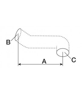 DURITE DE FILTRE A AIR BAIN D'HUILE ADAPTABLE MASSEY FERGUSON 165 883685M1