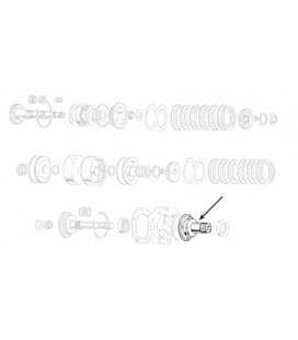 POMPE HYDRAULIQUE DE CONVERTISSEUR ADAPTABLE FORD ET MASSEY FERGUSON 1034964M91 1034964M92 530718M91 530718M92