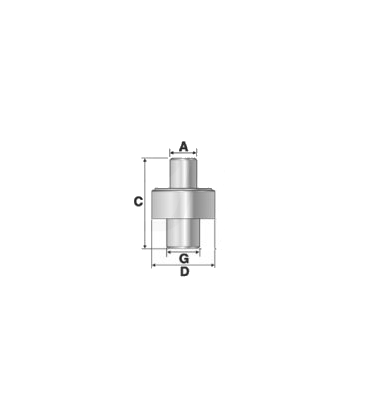 AXE DE PIVOT DE PONT AVANT ADAPTABLE MASSEY FERGUSON ET LANDINI 3426332M1