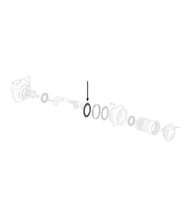 JOINT SPI DE REDUCTEUR ADAPTABLE MASSEY FERGUSON ET LANDINI 3429790M1 3429790M2