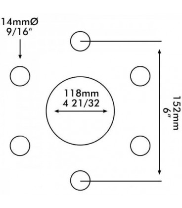 JANTE 550X16 6 T ADAPTABLE MASSEY 1660769M91 1678319M91 1678319M92 1691618M92 1693421M92 1883333M92 509893M91 7011529M91