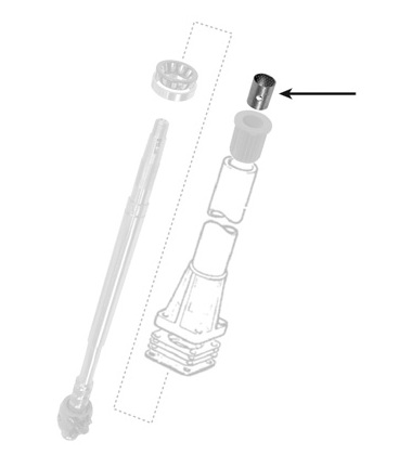 BAGUE DE HAUT DE COLONNE DE DIRECTION ADAPTABLE MASSEY FERGUSON 1853112M1