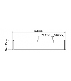 AXE DE PIVOT CENTRAL D'ESSIEU AVANT ADAPTABLE MASSEY FERGUSON 1670939M1 1869633M1 1869634M1 888311M1 964310M2