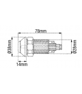 INTERRUPTEUR MONTEE DESCENTE RELEVAGE ADAPTABLE MASSEY FERGUSON ET LANDINI 3388402M1 3388402M91