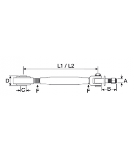 STABILISATEUR ADAPTABLE MASSEY FERGUSON 3615042M2 3615707M91 3615707M92 3615707M93 3794419M91 3794474M91