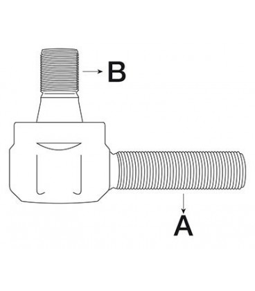 ROTULE DE DIRECTION 3141529R93 ADAPTABLE CASE IH