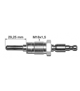 BOUGIE DE PRECHAUFFAGE 24V ADAPTABLE FORDSON ET FIAT SOMECA 975331