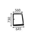 VITRE LATERALE GAUCHE ADAPTABLE NEW HOLLAND ET CASE IH 5182189 