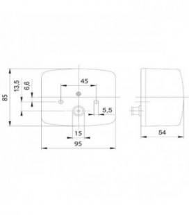 FEU ARRIERE DROIT TYPE JOKON ADAPTABLE RENAULT 7700003987