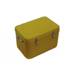 COFFRE DE RANGEMENT JAUNE 500 X 330 X 330