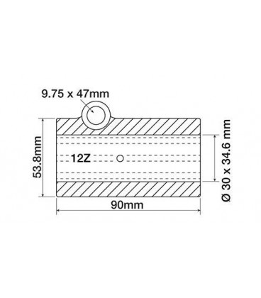 MANCHON D'ACCOUPLEMENT DE PONT AVANT ADAPTABLE RENAULT CLAAS 7700011861 7700654352