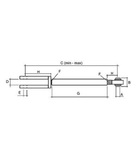 CHANDELLE DE RELEVAGE ADAPTABLE RENAULT CLAAS 7701647387