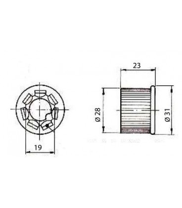 CONNECTEUR D'INTERRUPTEUR ADAPTABLE RENAULT FENDT 7700694933 X830230500000