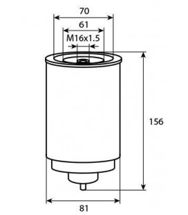 FILTRE A CARBURANT ADAPTABLE FIAT 1909142 1930010 98434880