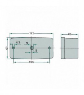 FEU AVANT ADAPTABLE DEUTZ 04360875 04439567