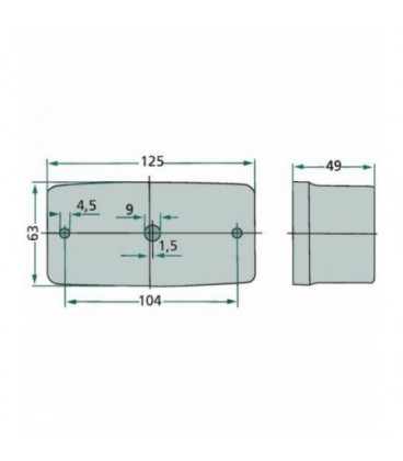 FEU AVANT ADAPTABLE DEUTZ 04360875 04439567