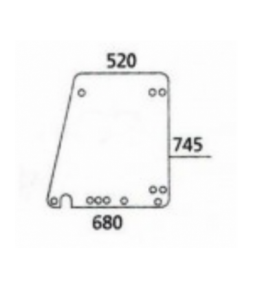 VITRE DE PORTE SUPERIEURE GAUCHE ET DROITE CLAIRE 247811030102