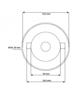 BOUCHON DE RESERVOIR CARBURANT ADAPTABLE MASSEY FERGUSON ET LANDINI 1825066M92