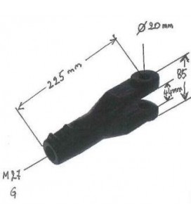 FOURCHE SUPERIEURE DE CHANDELLE RELEVAGE ADAPTABLE DEUTZ 04336371