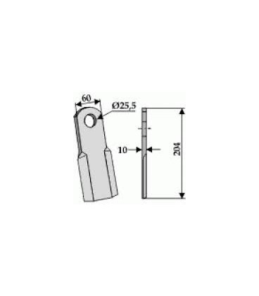 COUTEAU 60X10X204 KUHN NOBILI OMARV SUIRE