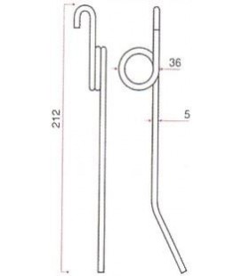 DENT DE RABATTEUR "JOHN DEERE" Z20478