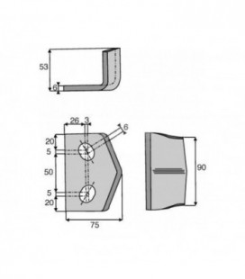 PROTECTION DE DENT "MASCHIO" DIAMANTE