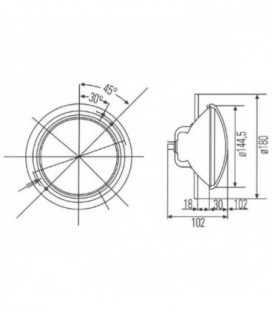 PHARE AVANT DEUTZ ADAPTABLE 04326362