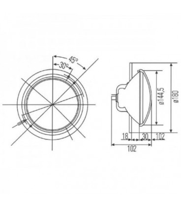 PHARE AVANT DEUTZ ADAPTABLE 04326362