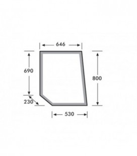 GLACE PORTE DROITE K965484