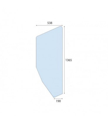 VITRE DE PORTE DROITE ADAPTABLE FIAT SERIES 90 CABINE CS16 CS18 5130884