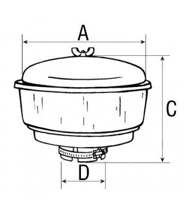 PREFILTRE A AIR CYCLONE ADAPTABLE MASSEY FERGUSON CASE IH FIAT DAVID BROWN 1693129M1 PF53799 PF53918