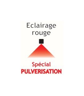 PHARE BLEU 6 LED CREE SPECIAL PULVERISATION