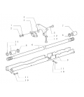 ARBRE DE TRANSMISSION PONT AVANT ADAPTABLE NEW HOLLAND FIAT FORD 5167344