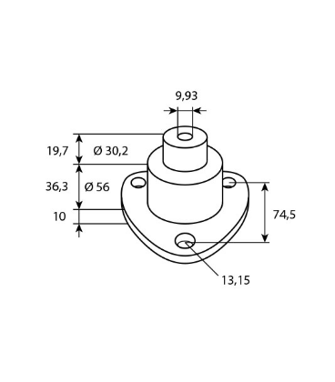 AXE DE PIVOT DE PONT AVANT ADAPTABLE NEW HOLLAND CASE IH FORD FIAT 5137239