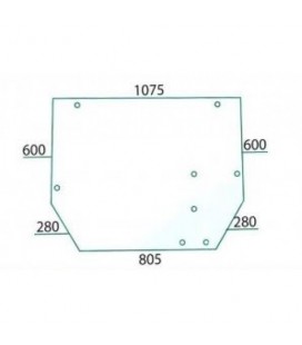 VITRE ARRIERE JOHN DEERE L57284