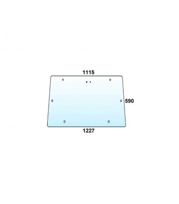 VITRE ARRIERE MASSEY FERGUSON 3477716M1