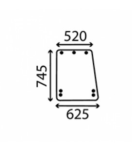 VITRE LATERALE OUVRANTE FORD 83904555 , D5NN9425722B