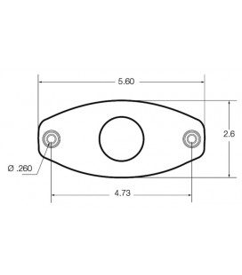 ADAPTATEUR BOULE C POUR VEHICULE JOHN DEERE 14,22X6,6CM RAM-270U