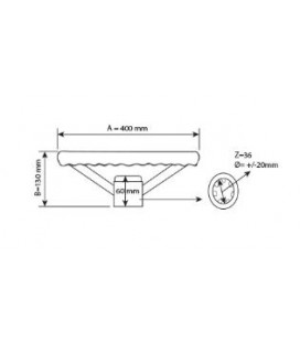 VOLANT ADAPTABLE FENDT FARMER FAVORIT GT XYLON 385400070100 716400070100 931402070014 F281400090051