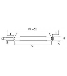 CHANDELLE DE RELEVAGE GAUCHE ADAPTABLE DEUTZ 02384369